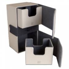 Blackfire Convertible Premium Deck Box Dual 200+ Standard Size Cards - White