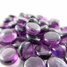 Chessex Gaming Glass Stones in Tube - Violet (40)
