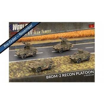World War III Team Yankee - BRDM-2 Recon Platoon (x4 Plastic)