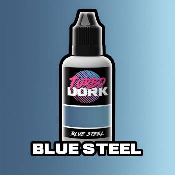 Blue Steel Metallic Acrylic Paint 20ml Bottle