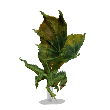 Adult Green Dragon Premium Figure: D&D Icons of the Realms