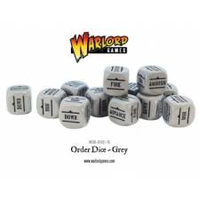 Bolt Action 2 Bolt Action Orders Dice - Grey (12)