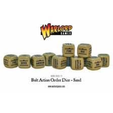Bolt Action 2 Bolt Action Orders Dice - Sand (12)