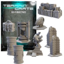 Terrain Crate: Sci-fi objectives