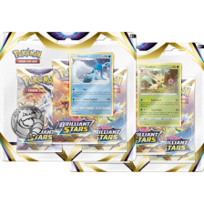 Pokémon - Sword & Shield 9 Brilliant Stars 3-pack Blister Display (24 Blisters)