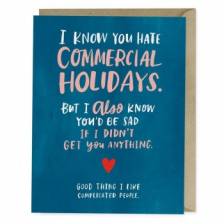 6-Pack Em & Friends Commercial Holidays Card
