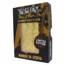 Yu-Gi-Oh! Limited Edition 24K Gold Plated Collectible - Utopia