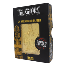 Yu-Gi-Oh! Limited Edition 24K Gold Plated Collectible - Jinzo