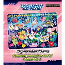Digimon Card Game Playmat and Card Set 2 Floral Fun PB-09