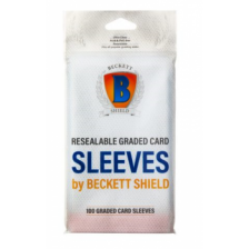 Beckett Shield Graded Card Sleeves (100 Sleeves)