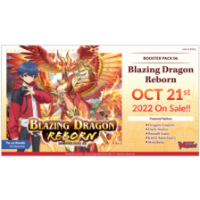 Cardfight!! Vanguard will+Dress - Blazing Dragon Reborn Booster Display (16 Packs)