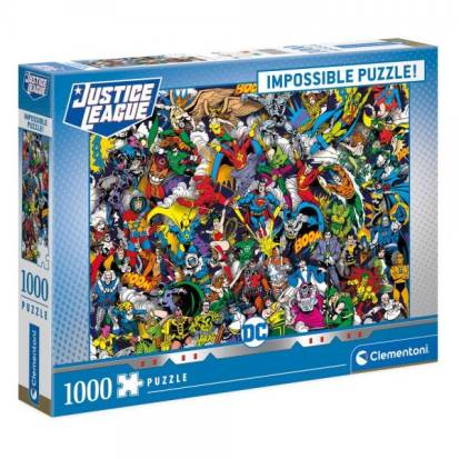 DC Comics Impossible Jigsaw Puzzle Justice League (1000 pieces)