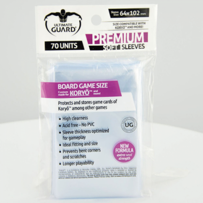 Ultimate Guard Premium Soft Sleeves for Board Game Cards Kory (70)