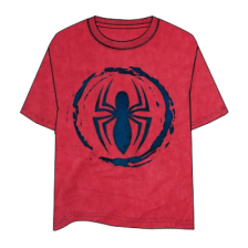 Spiderman Logo Red T-Shirt - Size S