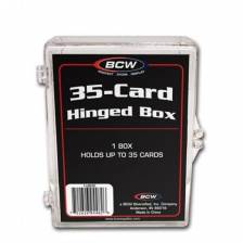 BCW - HINGED BOX - 35 COUNT