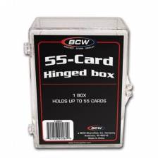 BCW - HINGED BOX - 55 COUNT