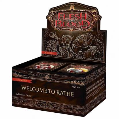 Flesh & Blood TCG - Welcome to Rathe Unlimited Booster Display (24 Packs)