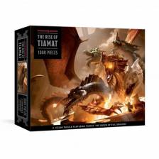 The Rise of Tiamat Dragon 1000-Piece Puzzle (Dungeons & Dragons)